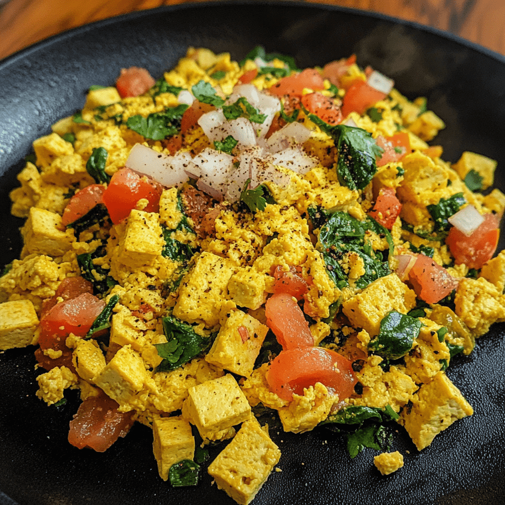 Healthy Tofu Scramble