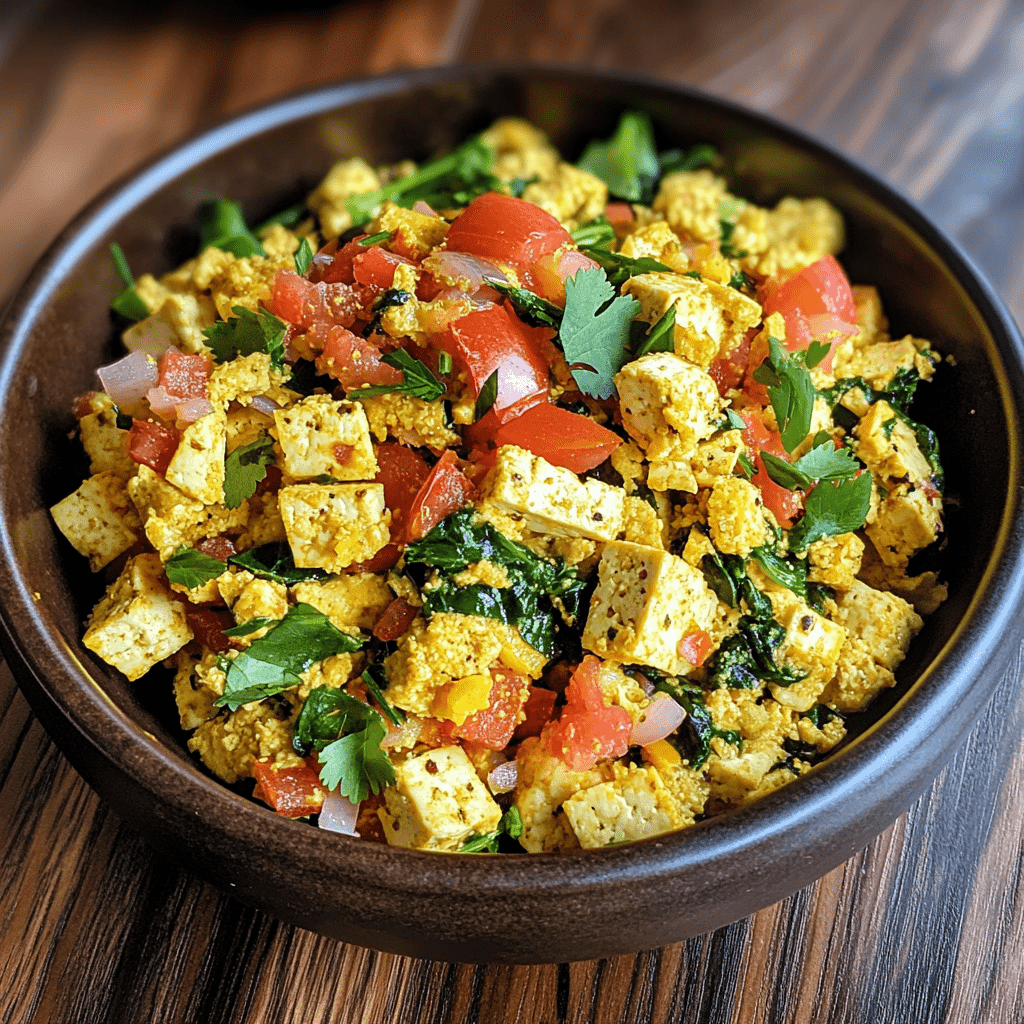 Vegan Tofu Scramble