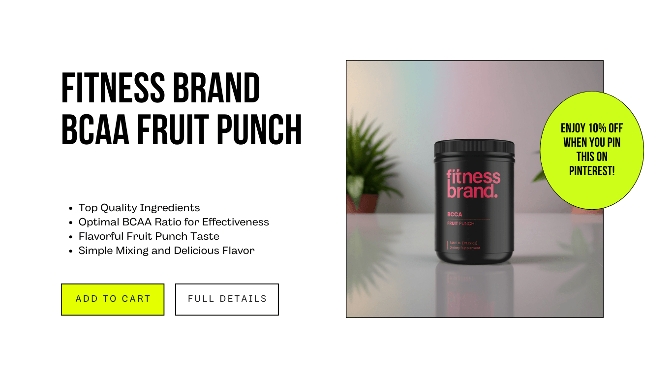 Fitness Brand BCAA Fruit Punch